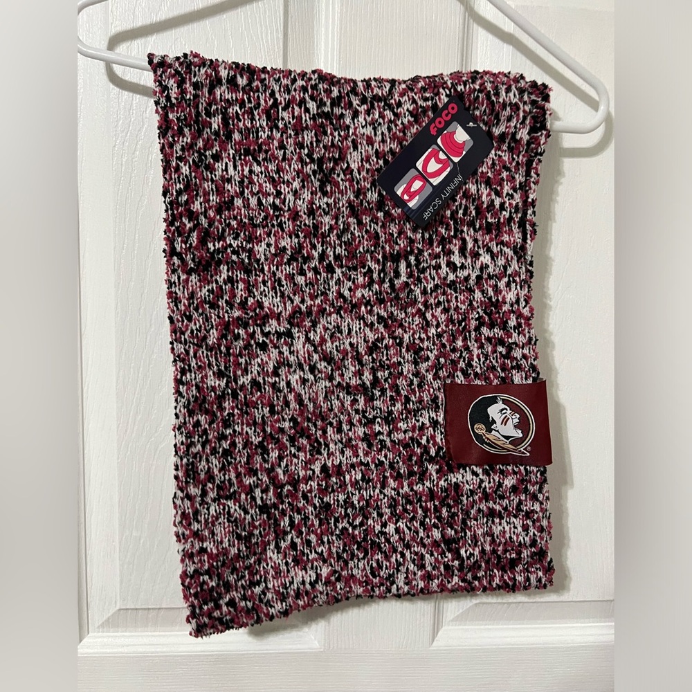 🎁New with tag FSU seminoles knit scarf ladies kids